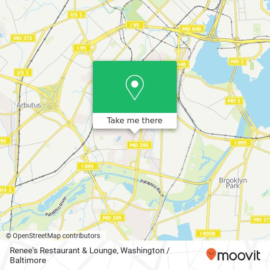 Mapa de Renee's Restaurant & Lounge