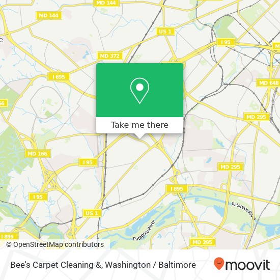 Bee's Carpet Cleaning & map