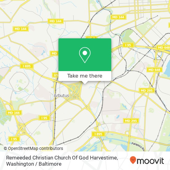 Remeeded Christian Church Of God Harvestime map