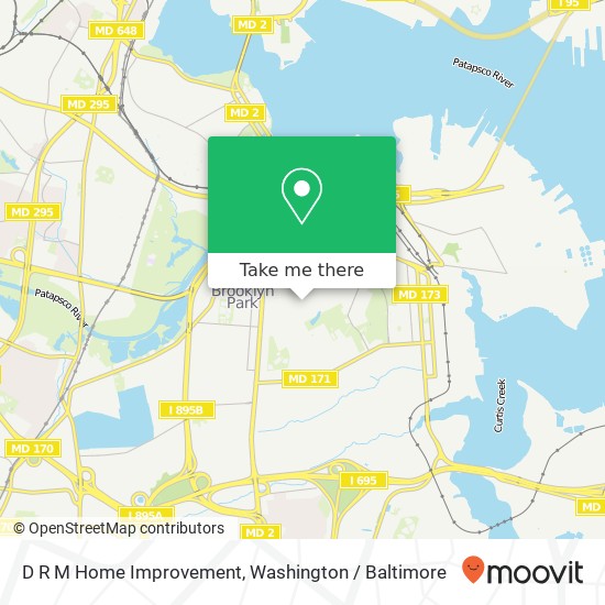 D R M Home Improvement map