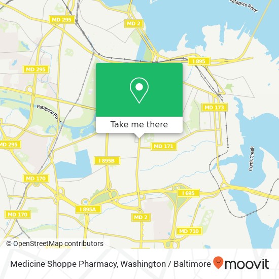 Mapa de Medicine Shoppe Pharmacy