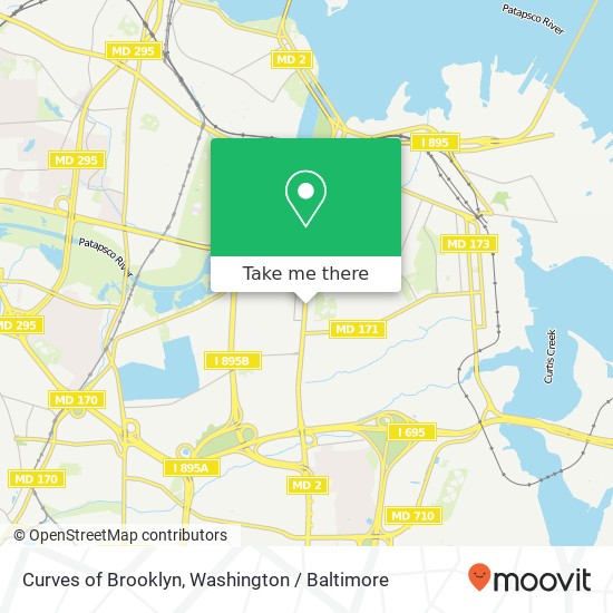 Curves of Brooklyn map