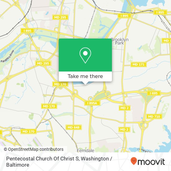 Pentecostal Church Of Christ S map