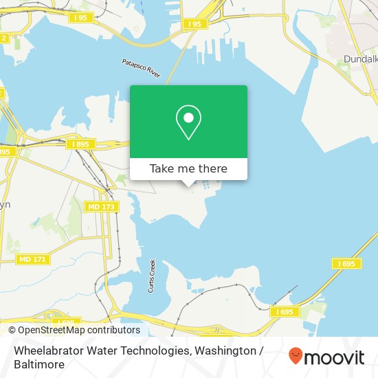 Mapa de Wheelabrator Water Technologies