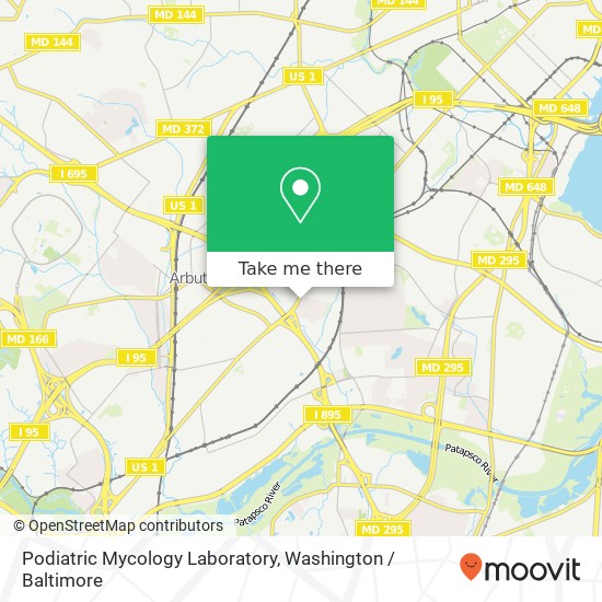 Podiatric Mycology Laboratory map