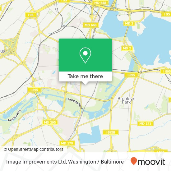 Mapa de Image Improvements Ltd