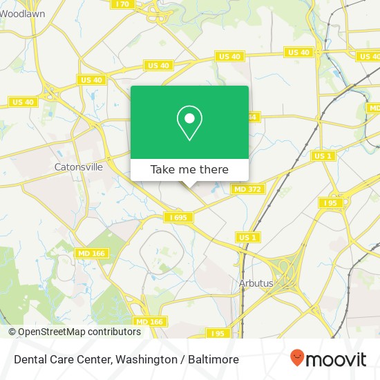 Dental Care Center map