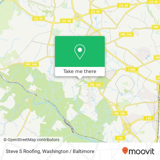Mapa de Steve S Roofing