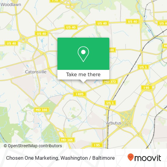 Chosen One Marketing map