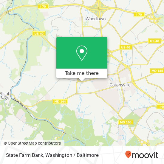 State Farm Bank map