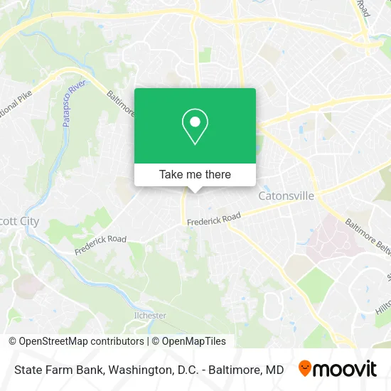 State Farm Bank map