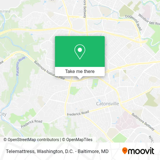 Telemattress map