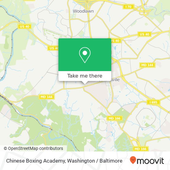 Chinese Boxing Academy map