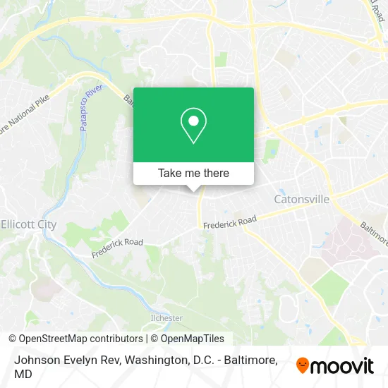 Mapa de Johnson Evelyn Rev