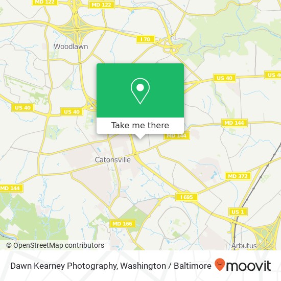 Dawn Kearney Photography map