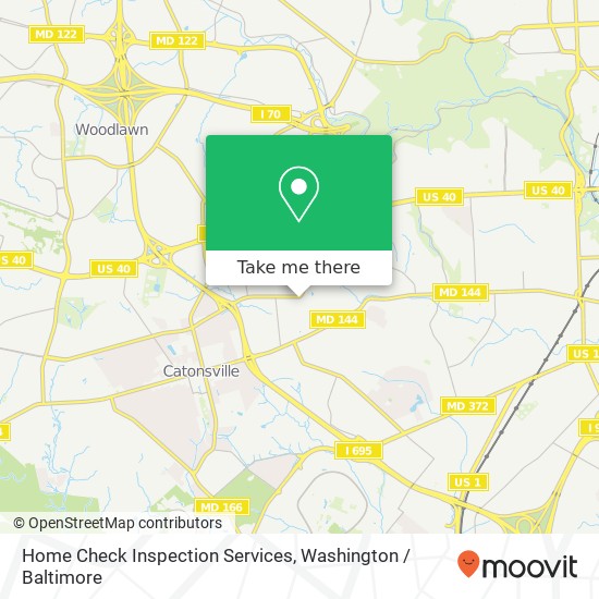Mapa de Home Check Inspection Services