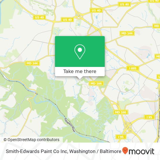 Mapa de Smith-Edwards Paint Co Inc