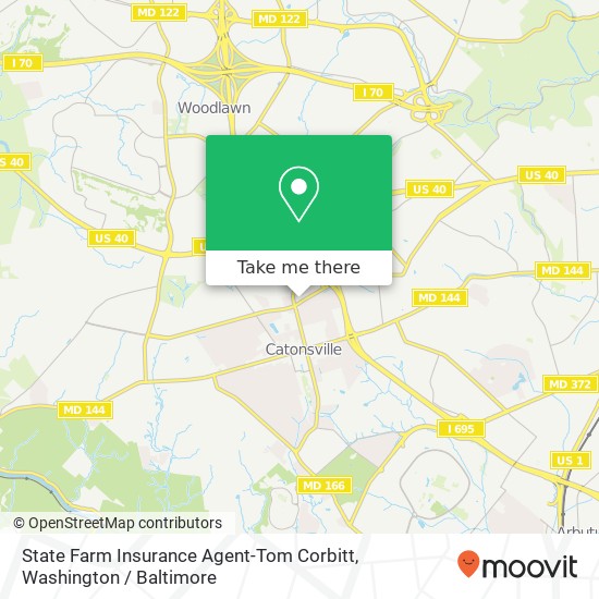 State Farm Insurance Agent-Tom Corbitt map