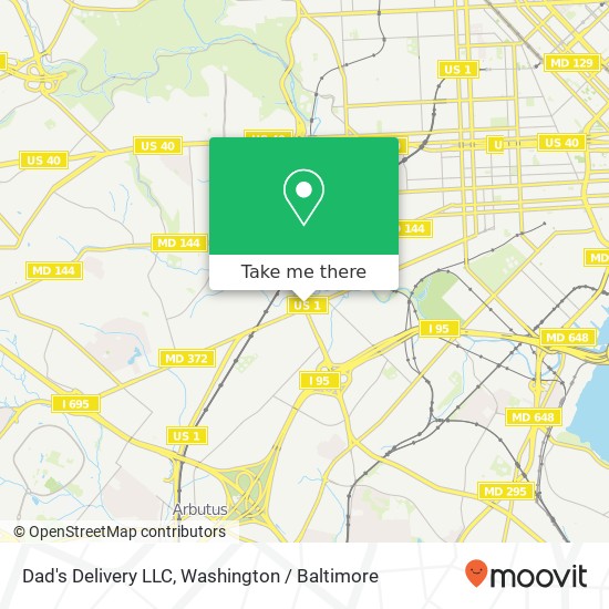 Dad's Delivery LLC map