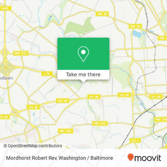 Mapa de Mordhorst Robert Rev