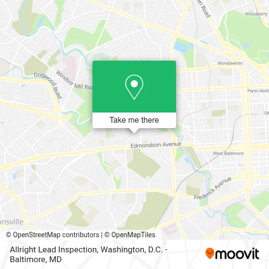 Allright Lead Inspection map