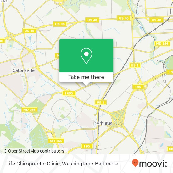 Mapa de Life Chiropractic Clinic