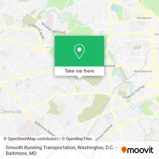 Smooth Running Transportation map