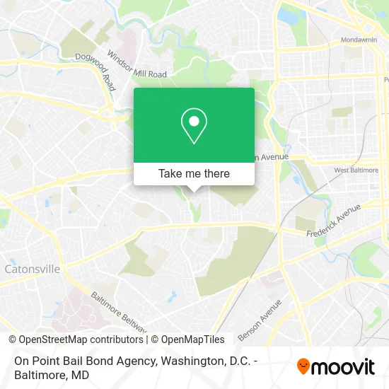 On Point Bail Bond Agency map