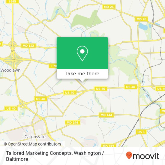 Mapa de Tailored Marketing Concepts