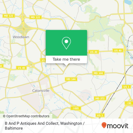 Mapa de B And P Antiques And Collect