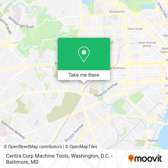 Centra Corp Machine Tools map