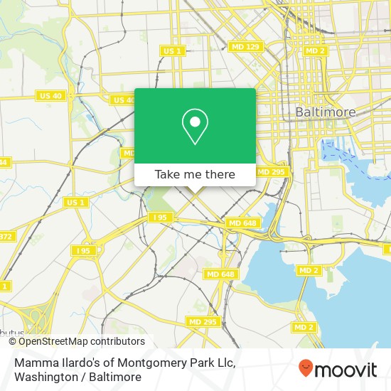 Mapa de Mamma Ilardo's of Montgomery Park Llc