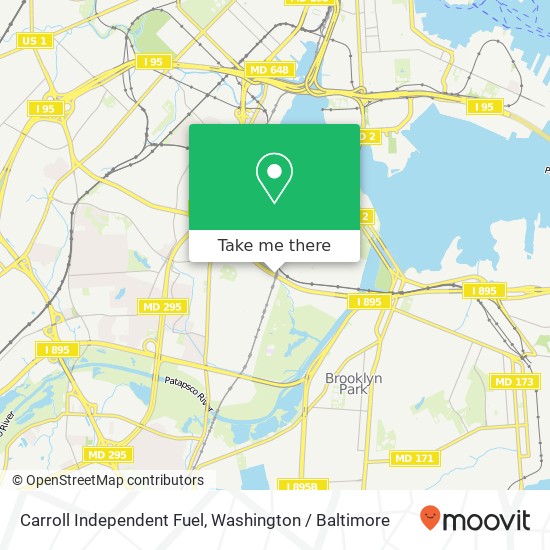 Mapa de Carroll Independent Fuel