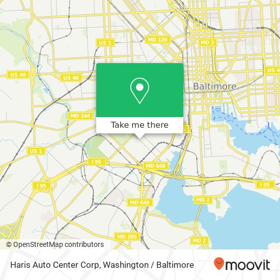 Mapa de Haris Auto Center Corp