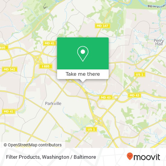 Filter Products map