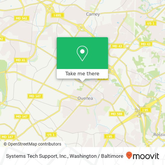 Mapa de Systems Tech Support, Inc.