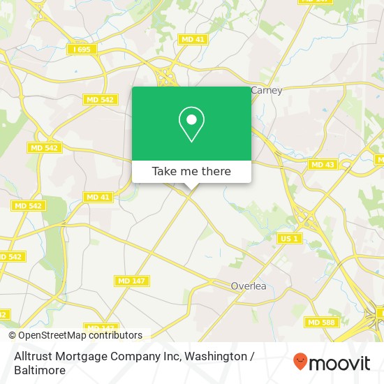 Alltrust Mortgage Company Inc map