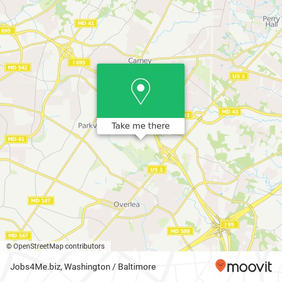 Jobs4Me.biz map