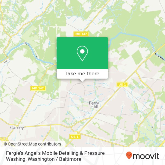 Mapa de Fergie's Angel's Mobile Detailing & Pressure Washing