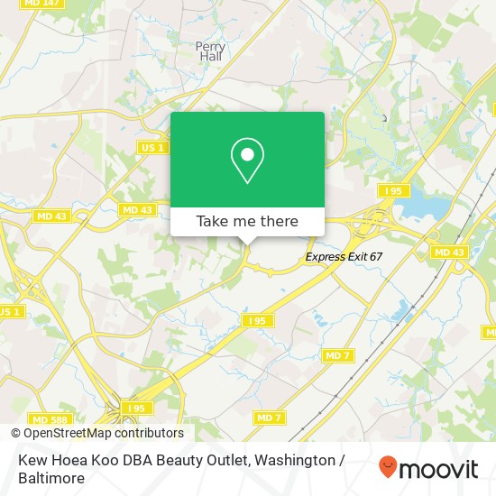 Mapa de Kew Hoea Koo DBA Beauty Outlet