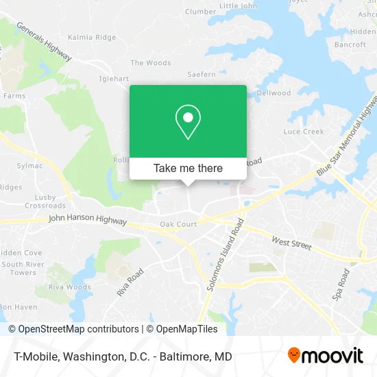 T-Mobile map