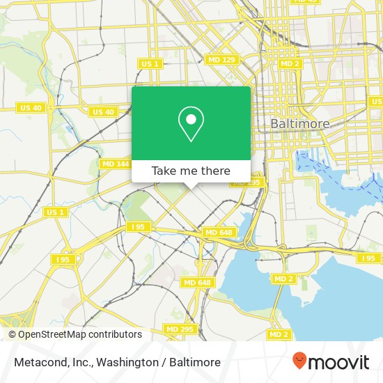 Metacond, Inc. map