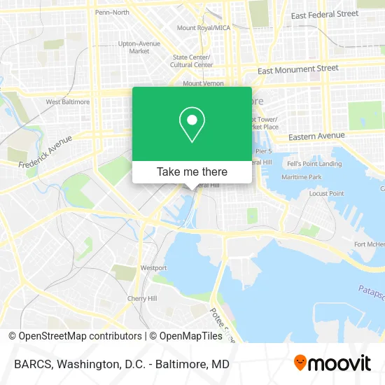 BARCS map