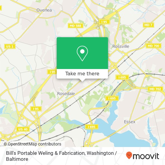 Bill's Portable Weling & Fabrication map