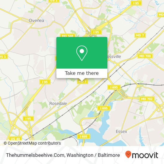 Mapa de Thehummelsbeehive.Com