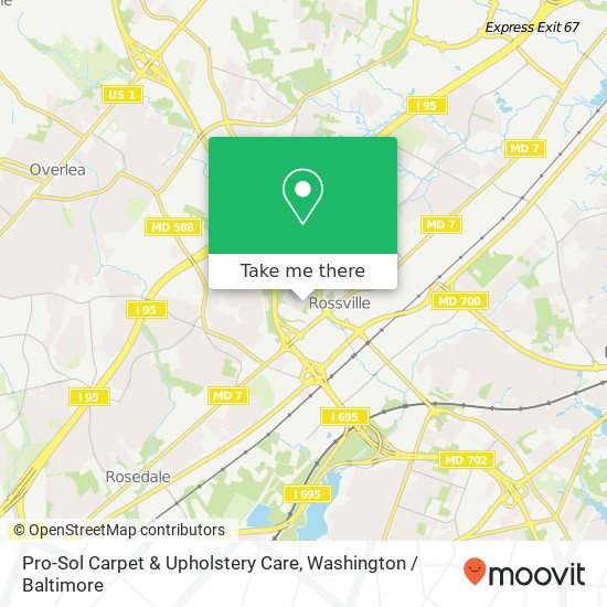 Pro-Sol Carpet & Upholstery Care map