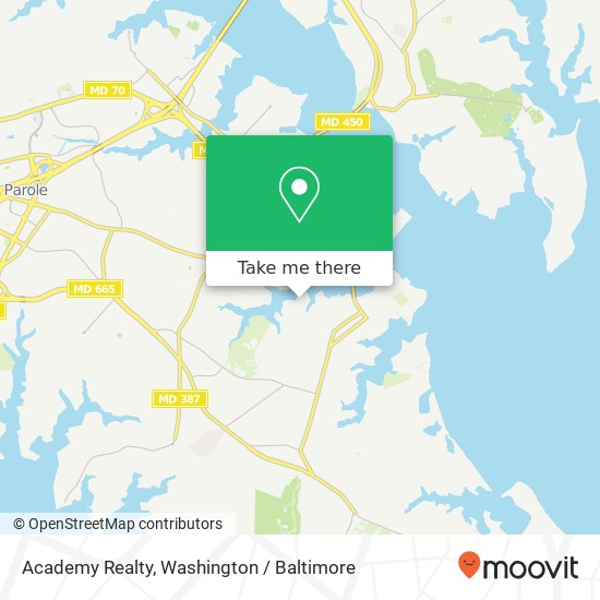 Academy Realty map