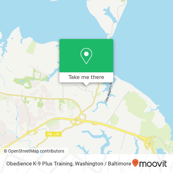 Mapa de Obedience K-9 Plus Training