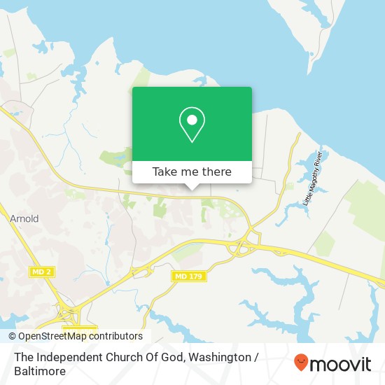 Mapa de The Independent Church Of God