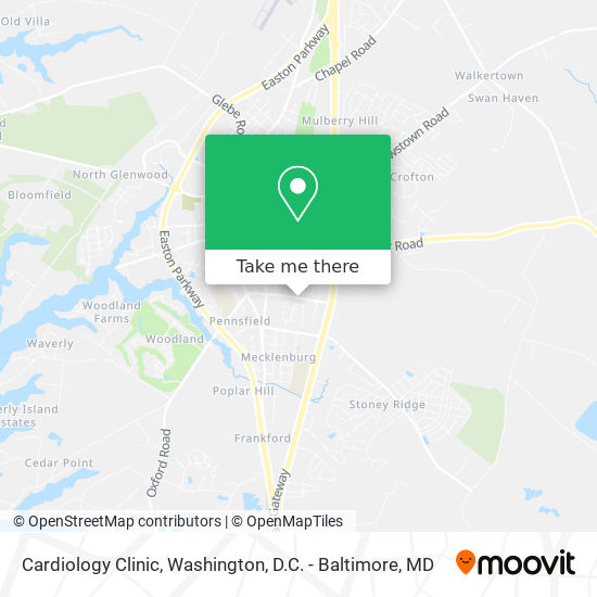 Cardiology Clinic map